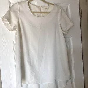 Ivory/white blouse from Nordstrom